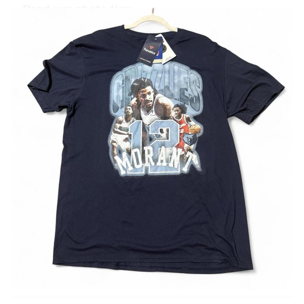Ja Morant Memphis Grizzlies Fanatics Licensed Authentic Shirt NWT XL